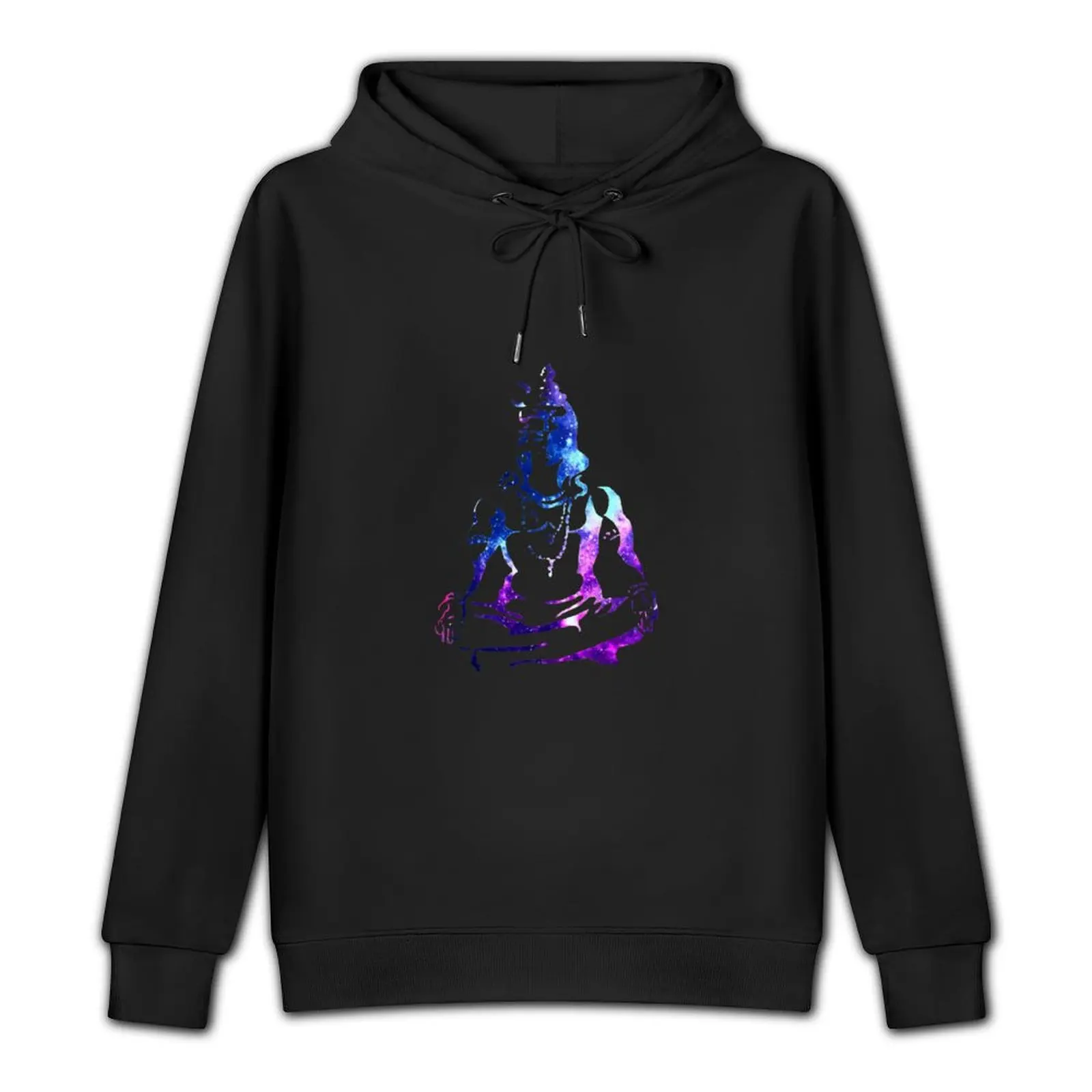 Adiyogi Meditating Galaxy Art Pullover Hoodie autumn blouse autumn new products graphic hoodie