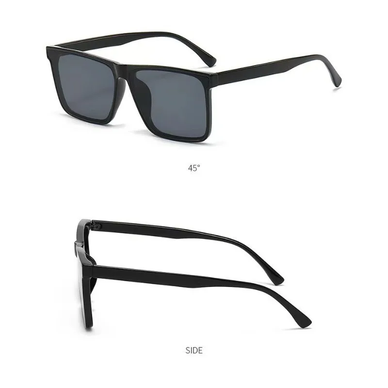  Klassische Quadratische Sonnenbrille für Männer und Frauen Modische Brillen Punk Rechteckiges Design Sonnenbrillen Retro Angelbrillen UV400 – Detail 5