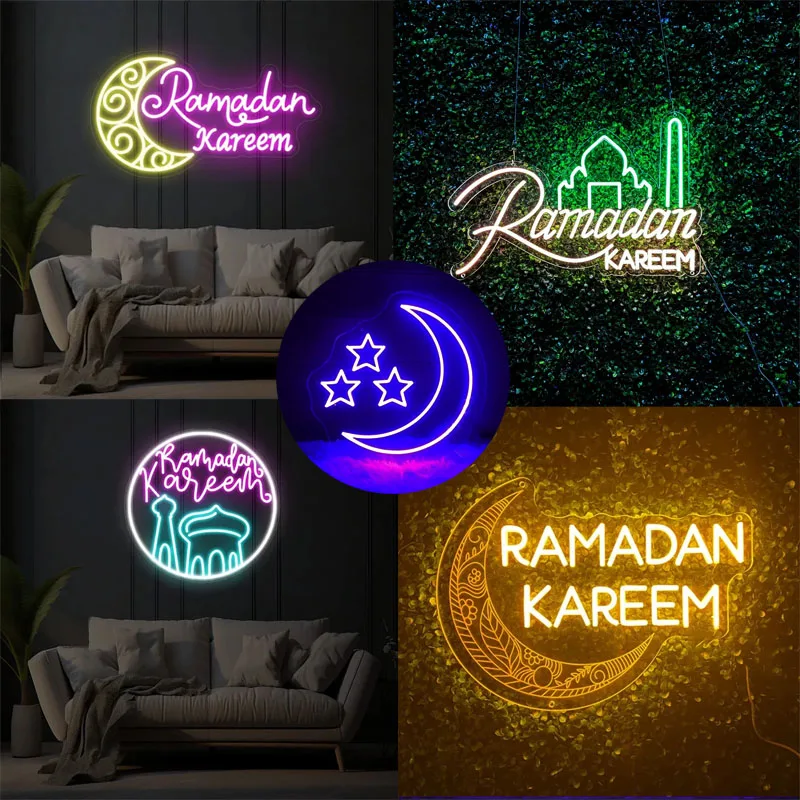 

Ramadan Kareem Neon Sign, Eid Mubarak Decor,Ramadan Banner,Ramadan Mubarak Neon Light,Eid Mubarak Yard Sign,Customize Ramadan