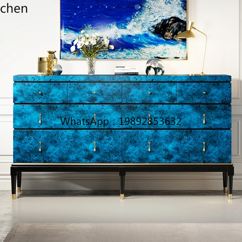 entrance, chest, living room partition, four pumping lockers, hotel lobby decoration