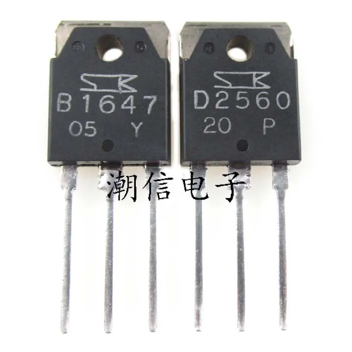 

5pieces B1647 2SB1647 D2560 2SD2560 original new in stock