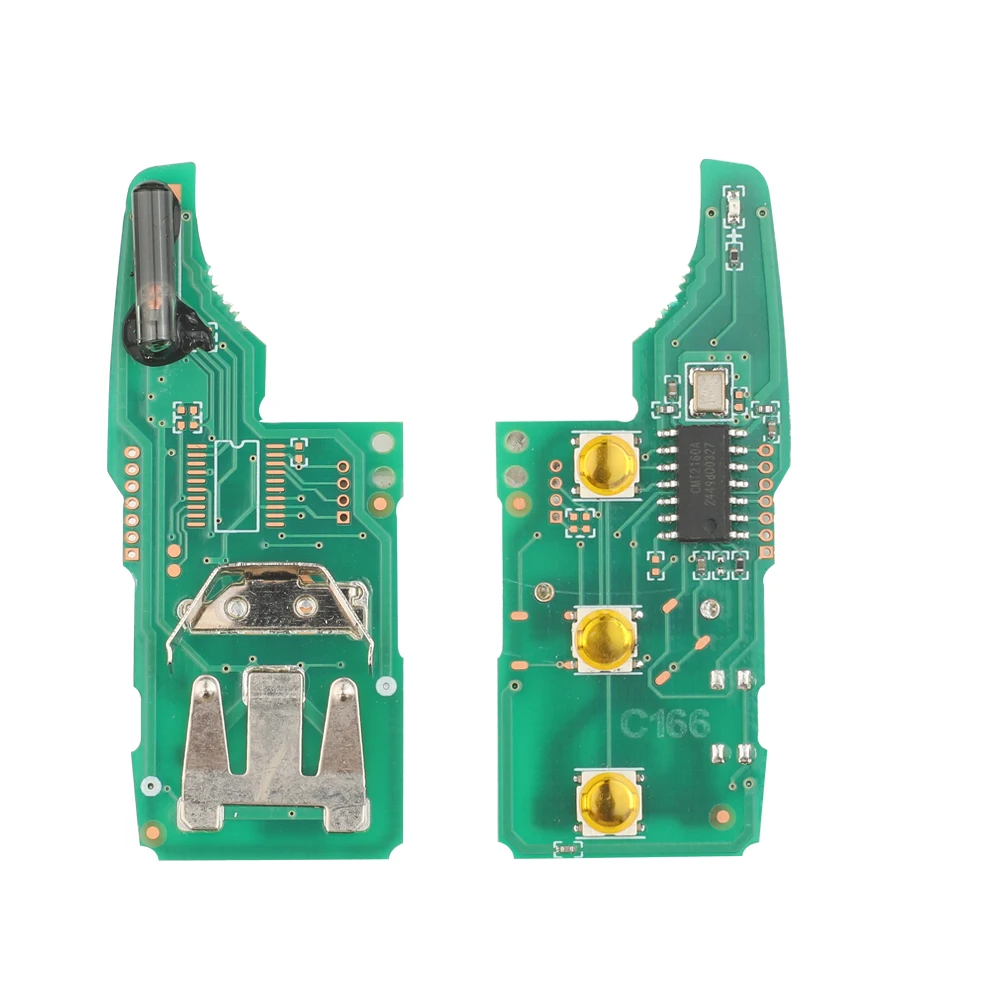 jingyuqin Remote Car Key Circuit Board For VW Beetle Caddy Eos Golf 6 Jetta Tiguan Seat Skoda Fabia 434Mhz ID48 Chip 5K0837202AD