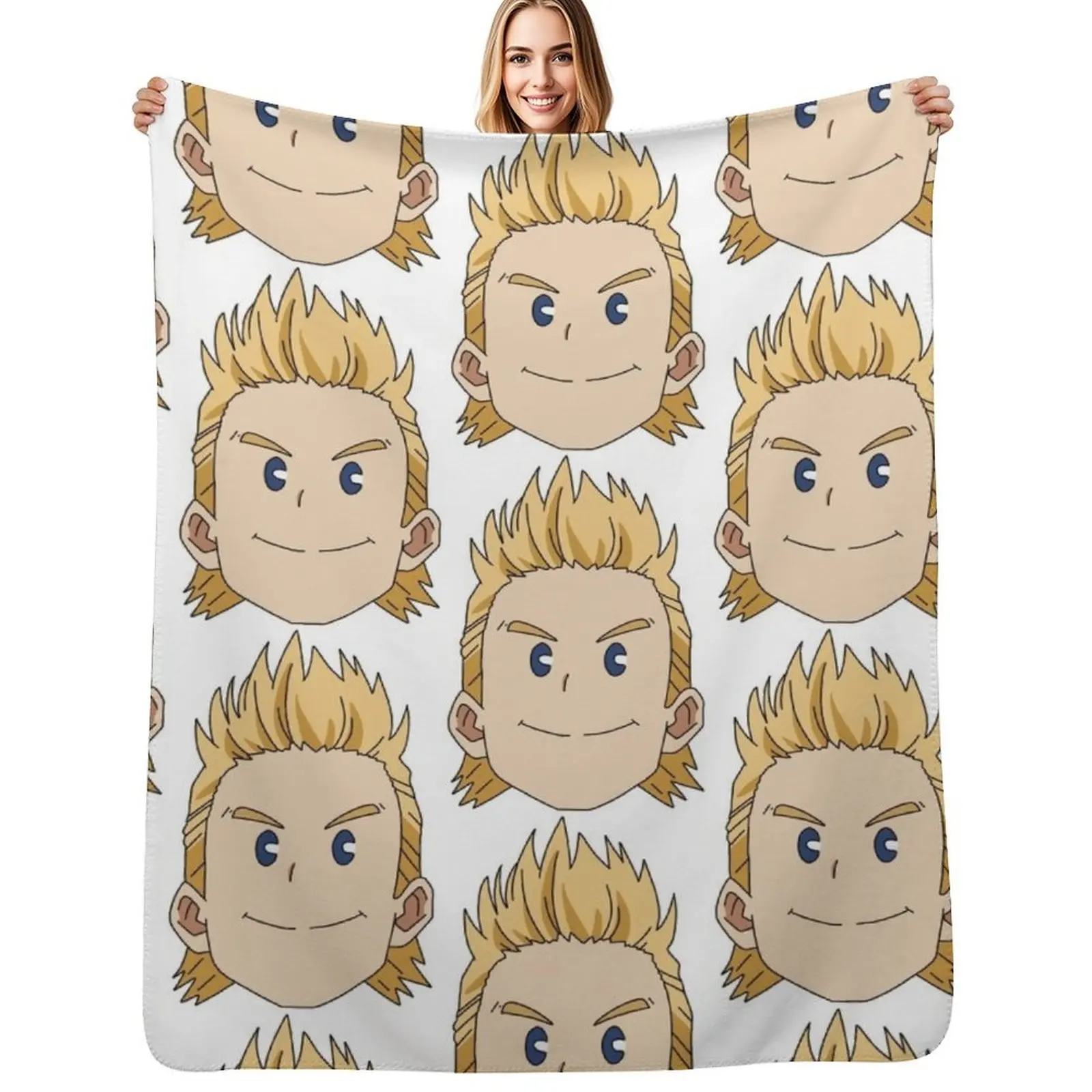 

Lemillion Throw Blanket Stylish Decor Blanket Gift for Friends Roommate