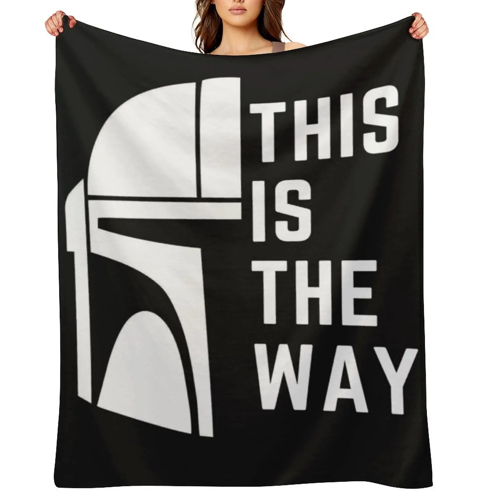 

Mando Way Throw Blanket Single Custom Hairys christmas decoration Blankets