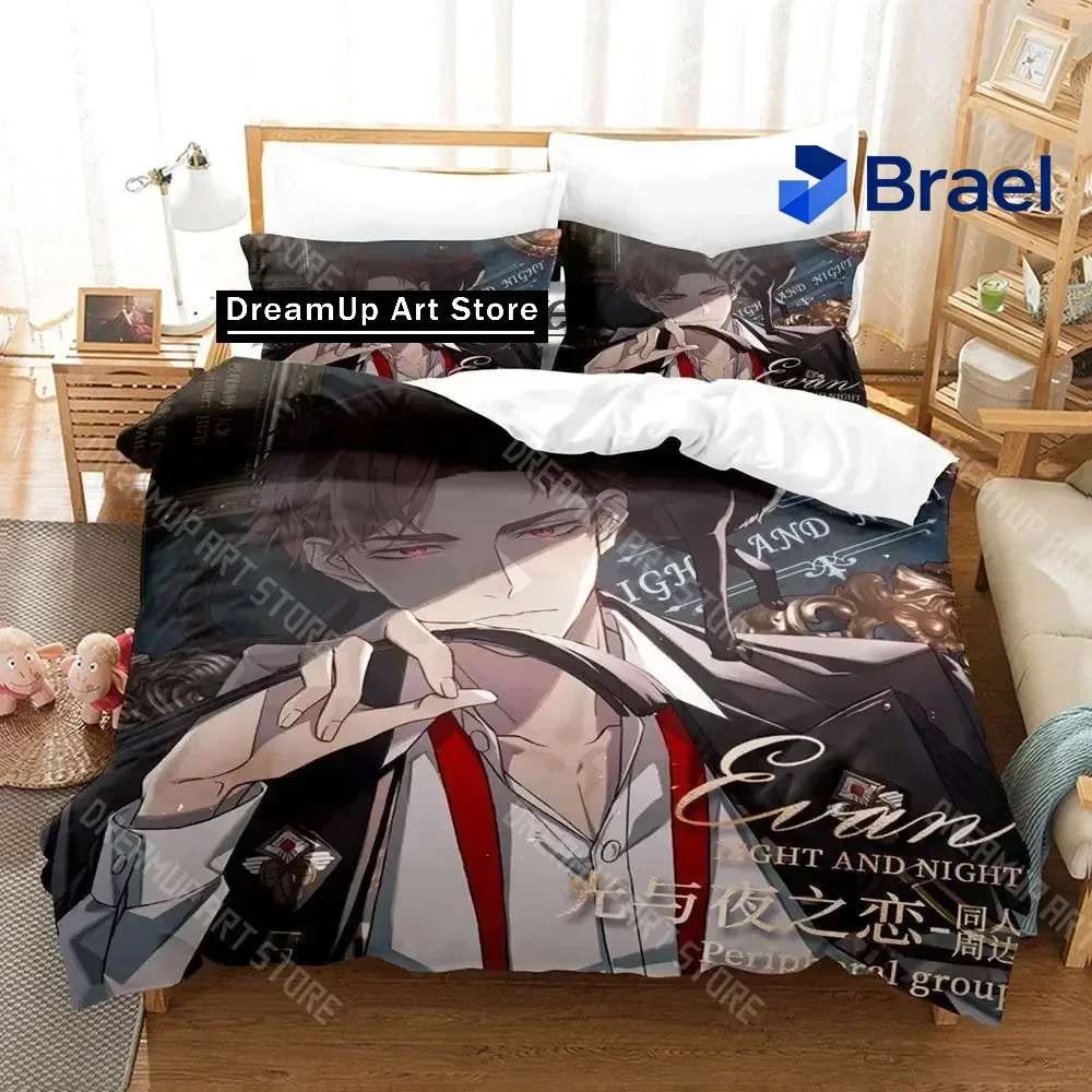 Exquisite 3D Print Light And Night Stand Osborn Evan Sariel Jesse Charlie Bedding Set Single Twin Full Queen King Size Bed Set