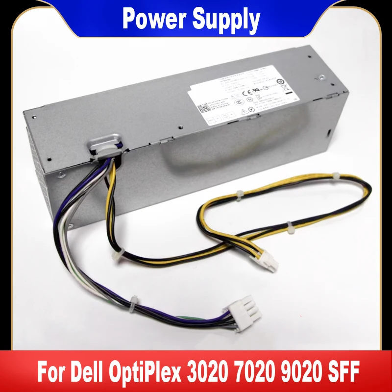 New For Dell Optiplex 3020 7020 9020 SFF 255W 4Pin 8Pin Switching Power Supply L255AS-00 H255AS-00 R7PPW T4GWM YH9D7 NT1XP 3XRJ0