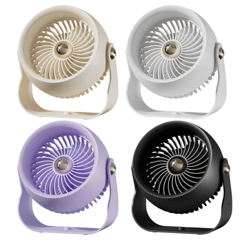 

USB Rechargeable Desk Fan Hangings Ceiling Fan 6000mAh Battery Operated 4 Speed Hangings Fan for Home Bathroom Kitchen QXNF