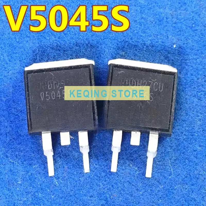 10PCS Used+Not NEW+Send after Measure V5045S TO-263