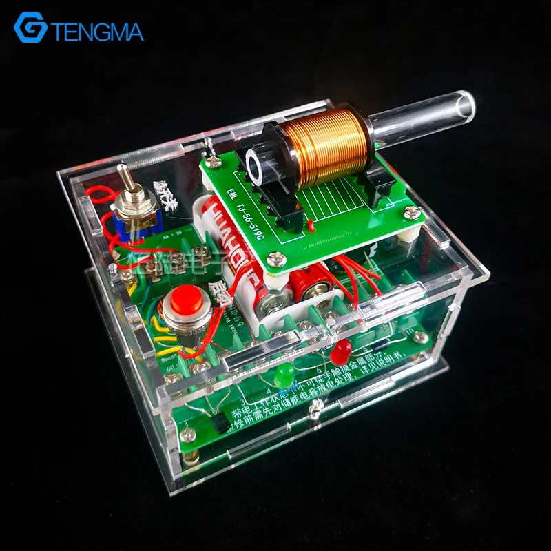 Tiro eletromagnético Game Boost Converter Module, Transmissor analógico, Kit eletrônico DIY, Kit de prática de soldagem