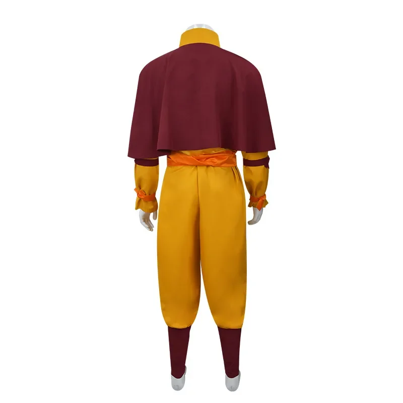 

2024 Avatar Aang Cosplay Costume The Last Airbender Live Action TV Drama Costumes Adult And Child Sizes