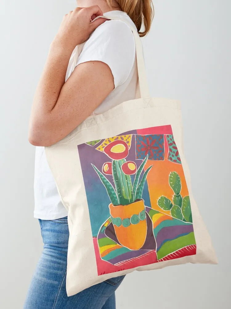 A Colorful Corner Tote Bag Canvas bag tote bag custom Women's beach bags Canvas Tote