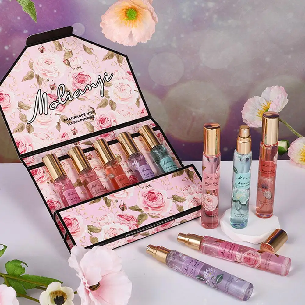 

Floral Fragrance Perfume Set 20ml*5 Long-Lasting Elegant Charming Women's Perfume - Natural Fresh Floral Scent EDP