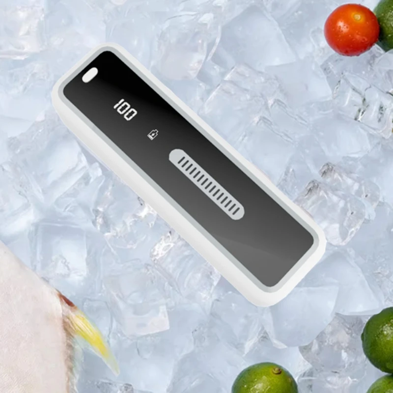 A16F-Mini USB Fridge Deodorizer With LED Display, Rechargeable Fridge Deodorizer, Reusable