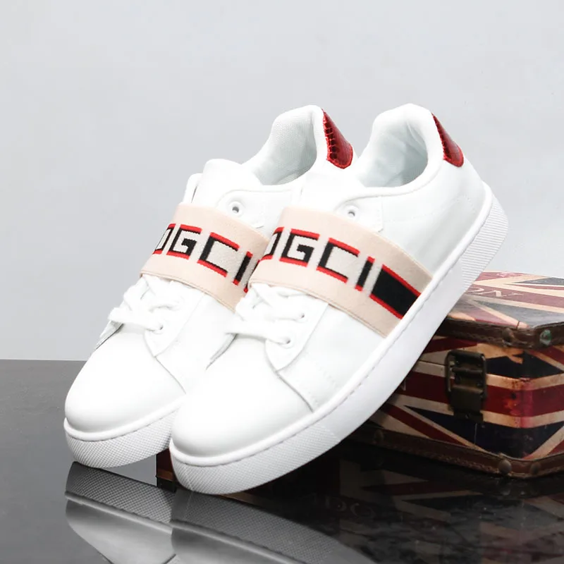 

European station men's shoes spring and autumn new trendy versatile breathable deodorant soft-soled sports training shoes