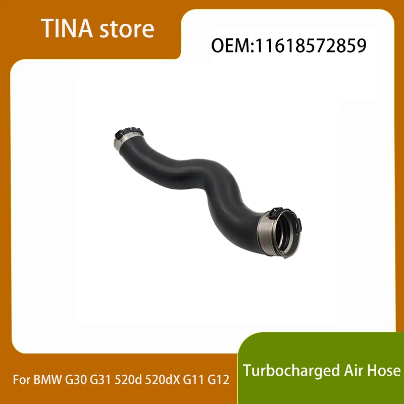 

11618572859 Turbocharged Air Hose for BMW G30 G31 520d 520dX G11 G12 Car Silicone Hose Inflatable Pipe