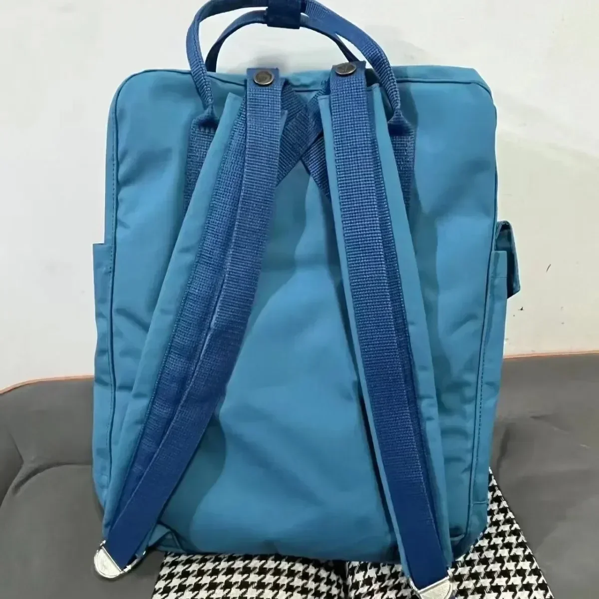 Fjallraven Arctic Fox Kanken No2 حقيبة ظهر سوداء حقيبة كمبيوتر G-1000 حقيبة سفر كاجوال للاستخدام الخارجي #2