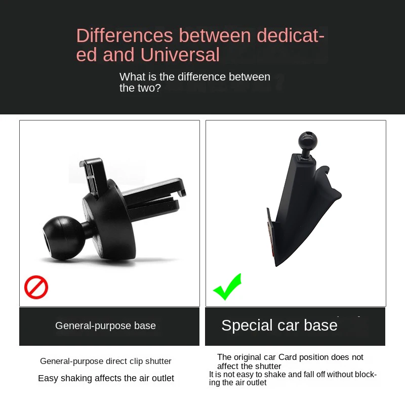 Special Car Phone Holder Accessories Stand Base Mount for Mercedes Benz W212 S212 W221 W204 W176 X156 C117 W463 W639 2016 2017+