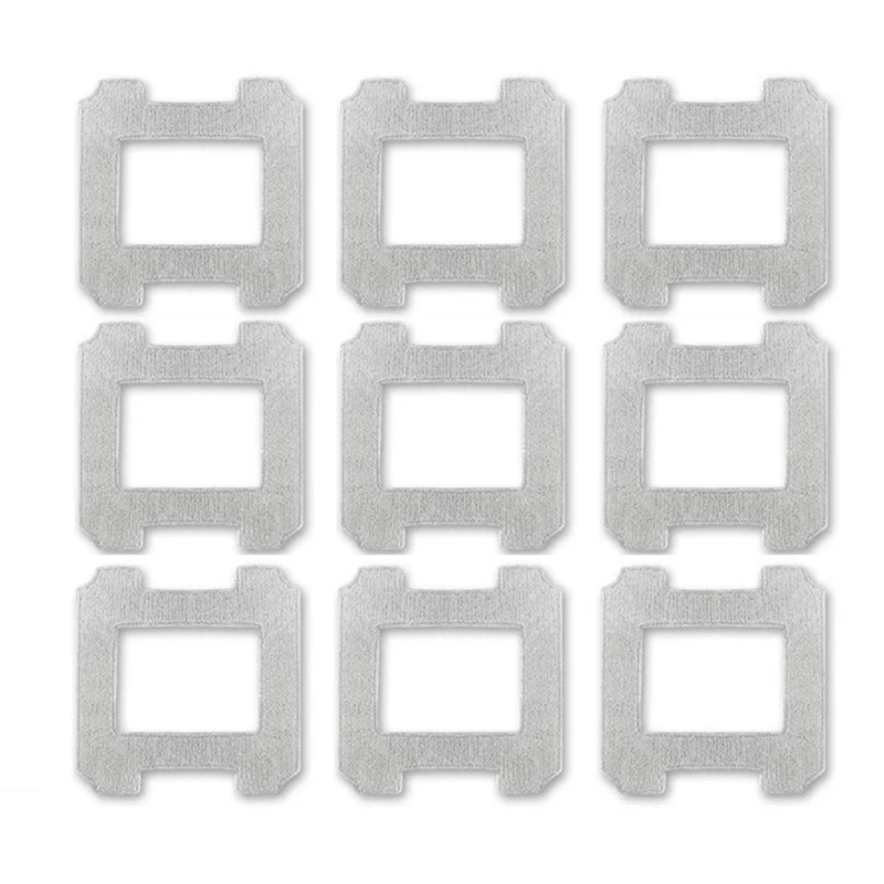 9Pcs Mop Pad Accessories For Ecovacs Winbot W1/ W1 Pro Window Vacuum Cleaner Robot Washable And Reusable Mop Cloth