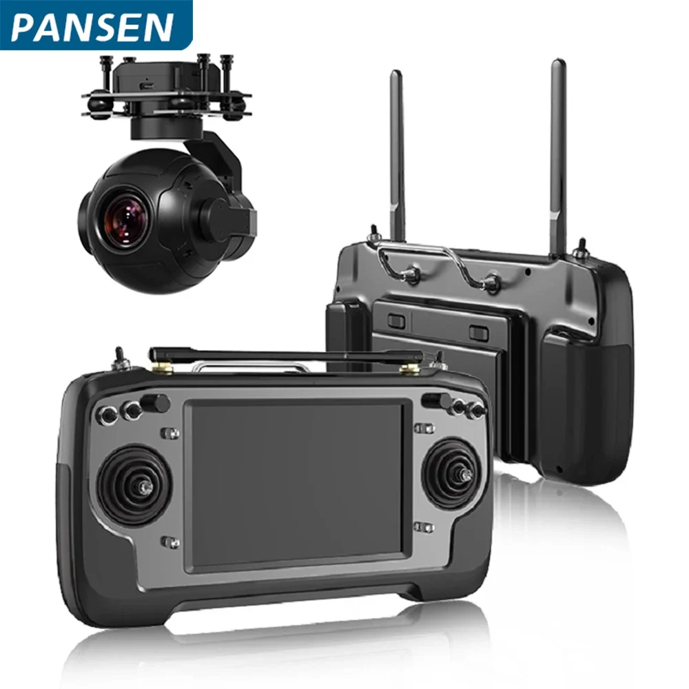 Siyi MK32 Dual Enterprise HDMI Ручная наземная станция Интеллектуальный контроллер Пульт дистанционного управления Дрон и функция реле дистанционного управления Siyi MK32 Dual Enterprise HDMI Ручная наземная станция Интеллектуальный контроллер Пульт дистанционного управления Дрон и функция реле дистанционного управления