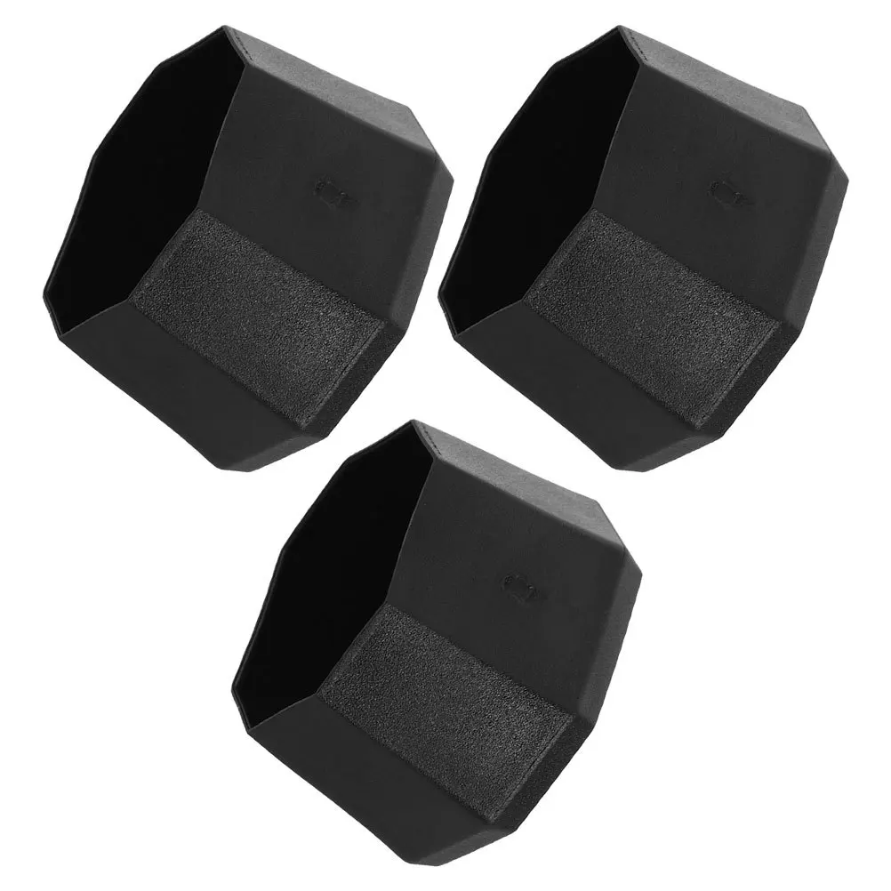 

3Pcs Tennis Racket End Cover Set Plastic Protective Grip Caps Replacement Handle Accessories for Durability Tennis Racket Supply