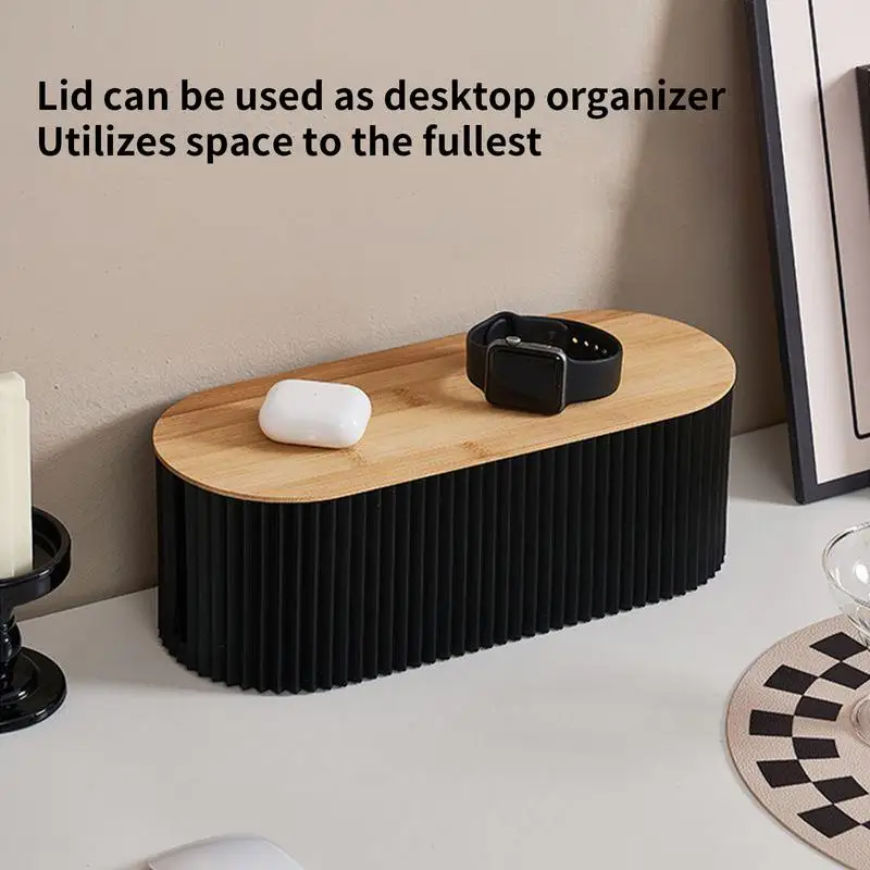 

Cable Storage Organizer Safe Cord Organizer Cable Holder Wire Storage Extension Hiders Concealer Tidy Desktop Management For