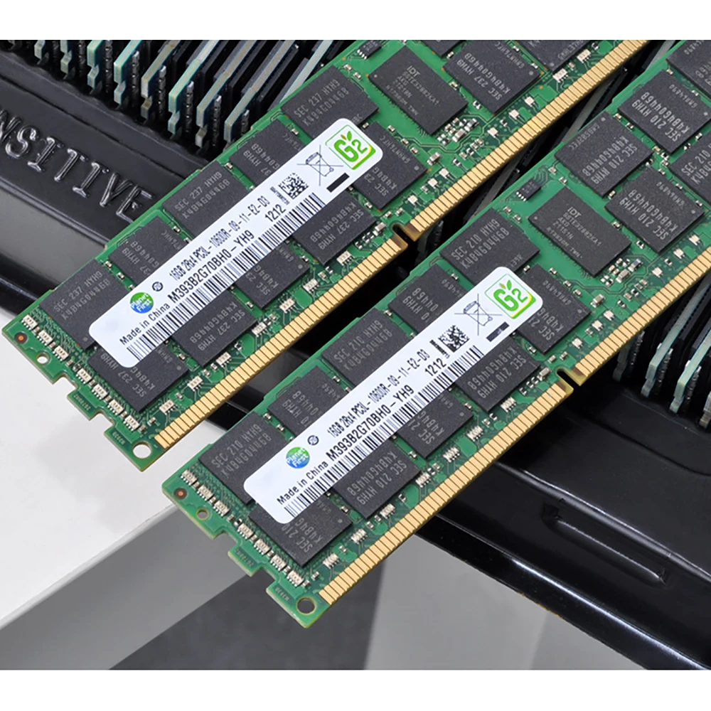 

1 шт. для Samsung RAM M393B2G70BH0-YH9 16 ГБ 16G 2RX4 DDR3L 1333 серверная память быстрая доставка высокое качество