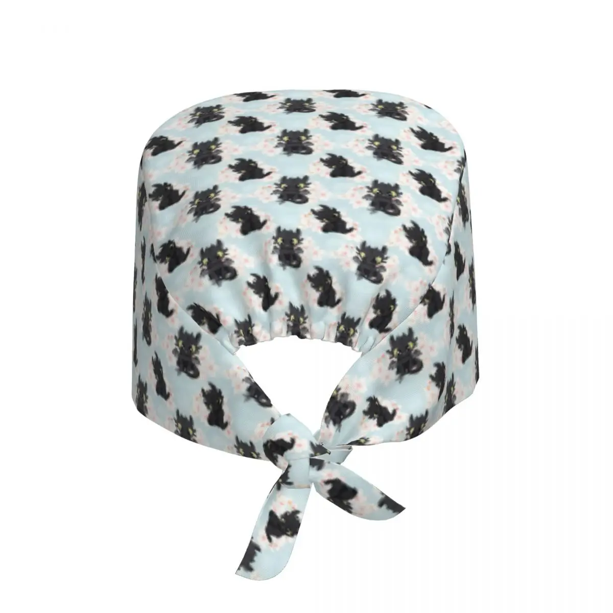 Т-образные зубцы с животными, дышащая рабочая кепка для кормления, хирургические шапочки-скрабы, медицинская кепка для медсестры, модная рабочая шапка с мультяшным фильмом