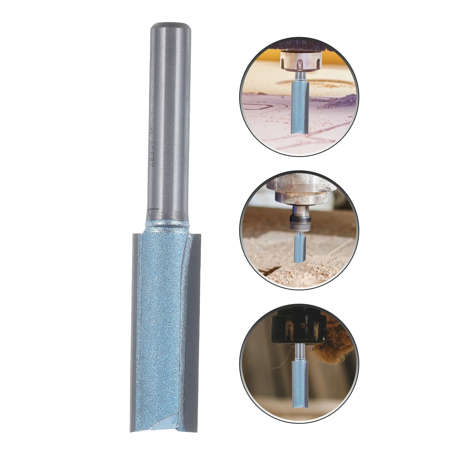 الخشب الرقائقي راوتر بت فلوت مزدوج مستقيم قاطعة المطحنة عالية القوة لقطع متعددة الاستخدامات تحتاج بت التوجيه الناي المزدوج