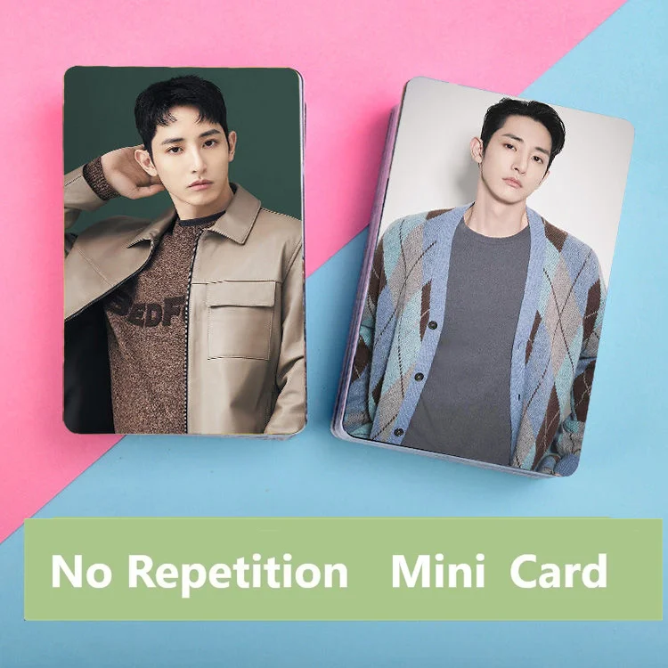 

No Repetition Soo-hyuk Lee Hyuk-soo Lee Photo Mini Card Wallet Lomo Card With Photo Album Fans Collection Gift