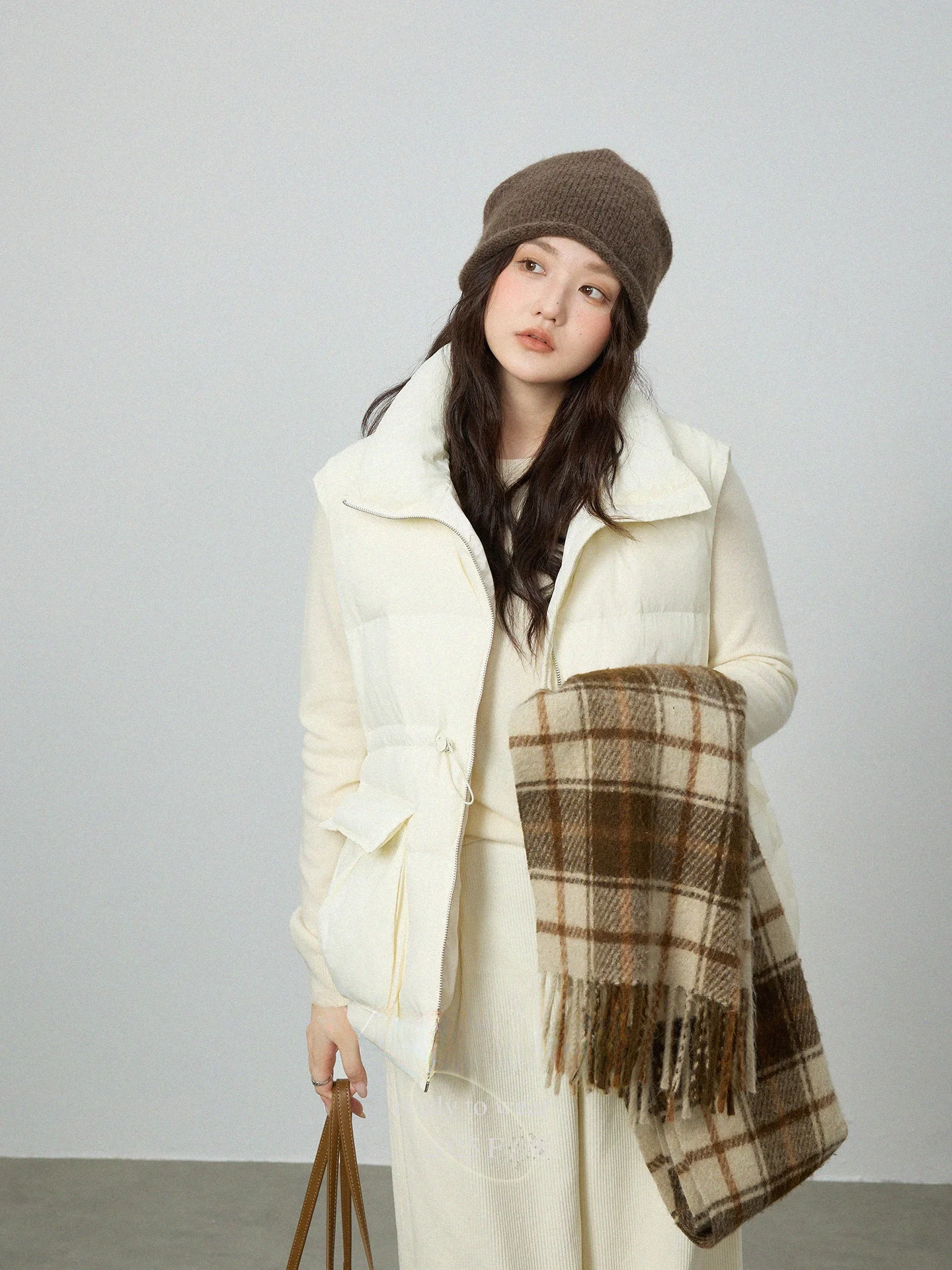 

Зимняя куртка больших размеров в корейском стиле, свободного кроя, с воротником-стойкой, прочной молнией, из полиэстера, для женщин