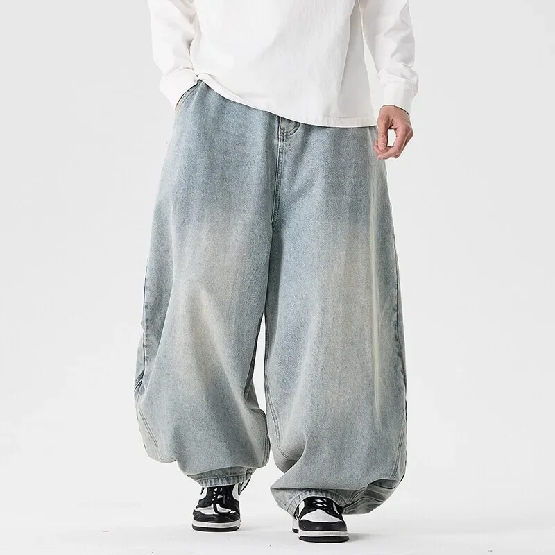 Spring Men Streetwear Denim Pants Men Harajuku Washed Baggy Jeans Men Y2K Fashi… - Image 3