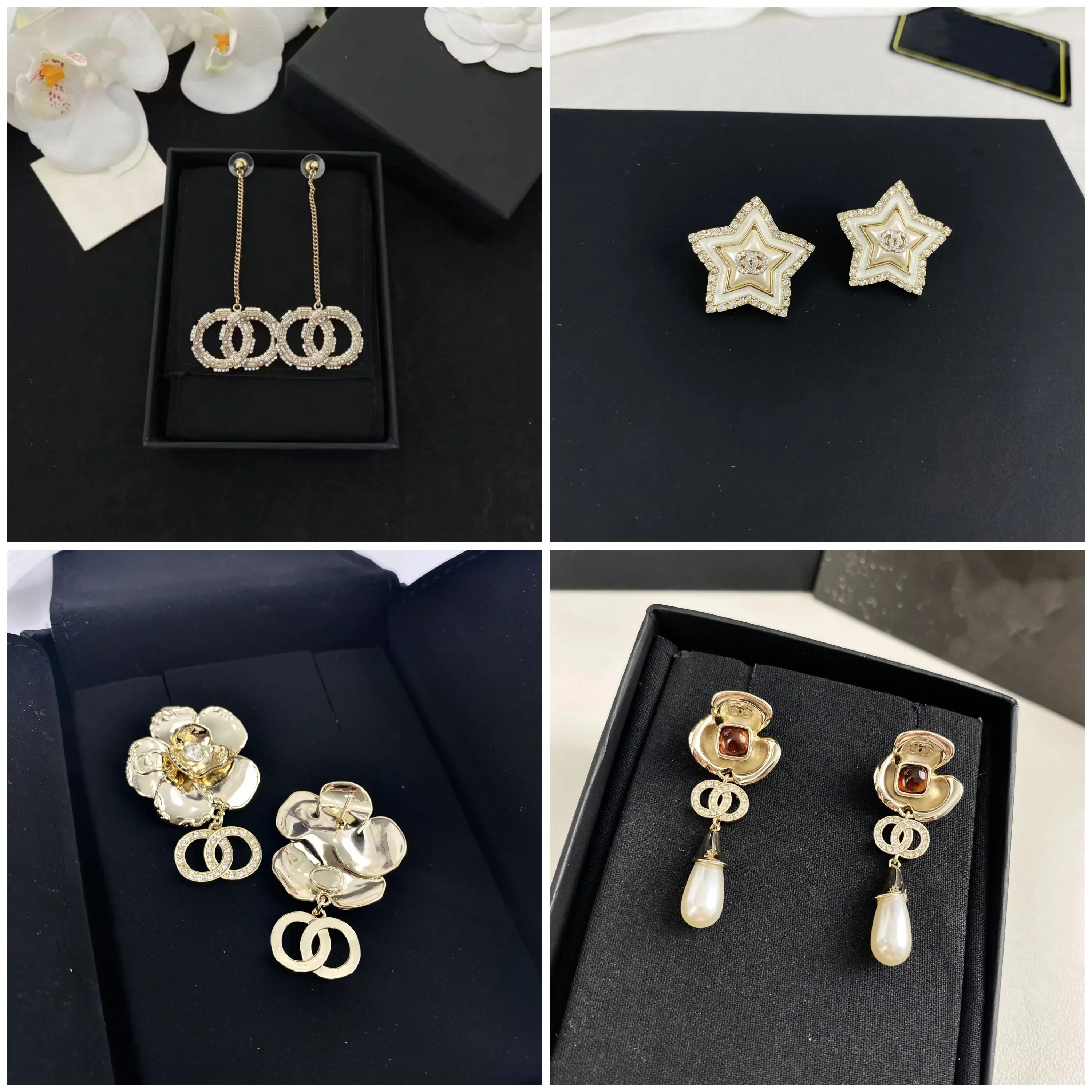 

2025 925 Sterling Silver Earrings for Women Comfortable to Wear and Super Versatile in Different Styles