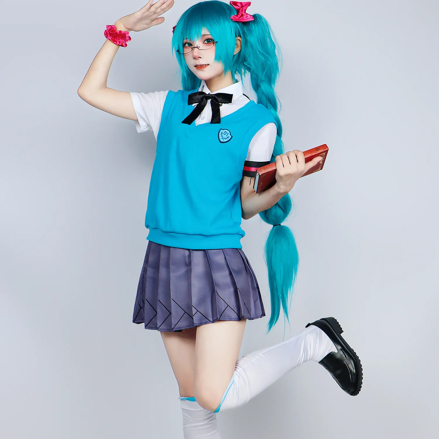 VOCALOID Mikuu Cosplay Costumes 16th Anniversary Cosplay JK Uniform