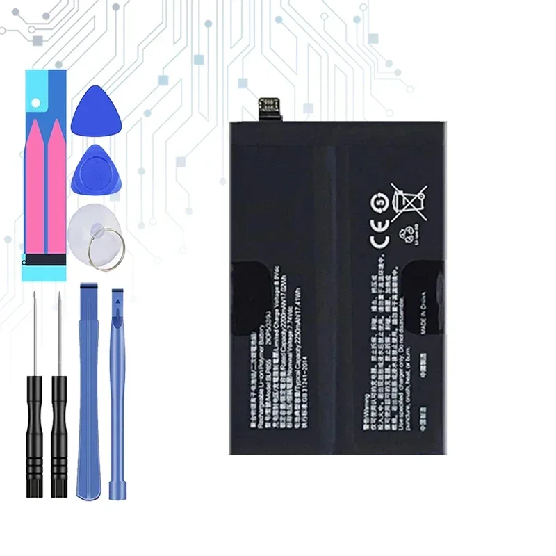 2250mAh Replacement Battery BLP855 For OPPO Reno 6 Pro 5G