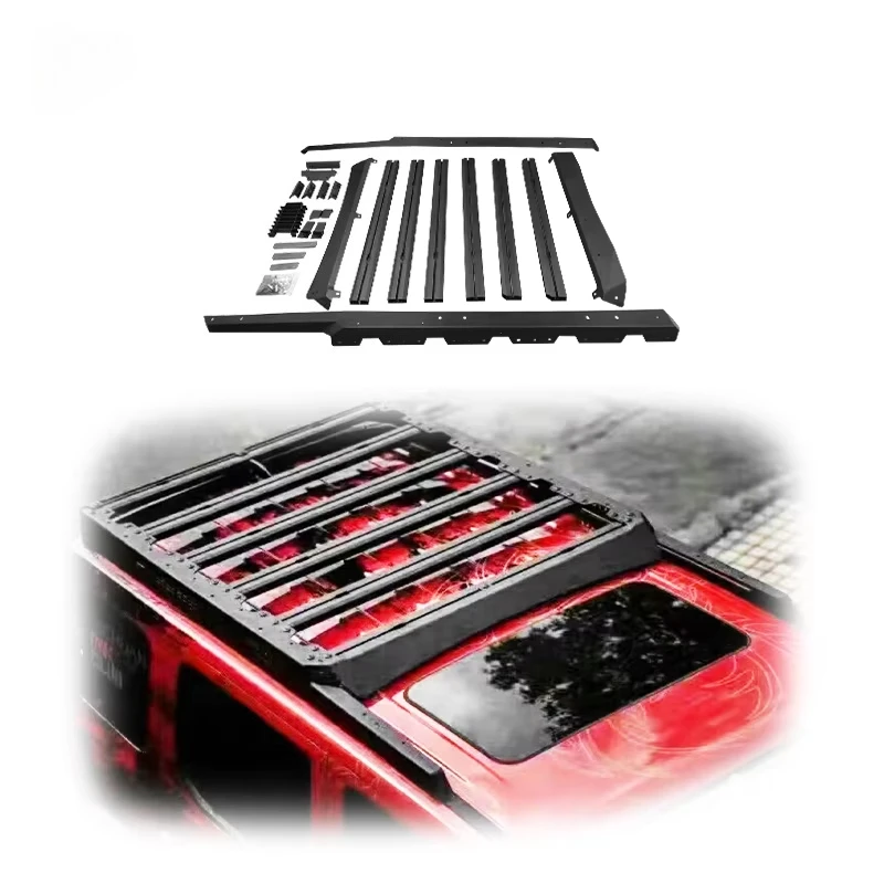 

New Designed Best Selling Heavy Load Quick Installation Roof Rack System Aluminium Universal Roof Racks for Tank 300custom