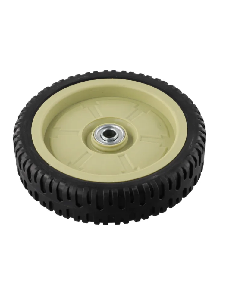 Lawn Mower Wheel High-Quality Wheel For Efficient Hand Push Lawn Mower Operations Diameter 19.5cm Replacement Accessories