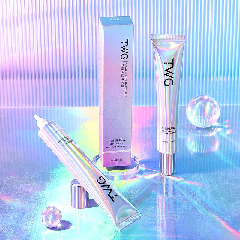 Baza pod makijaż, nawilżająca izolacja korektor podkład niewidoczne pory baza do twarzy rozjaśnia koloryt skóry kosmetyki do makijażu