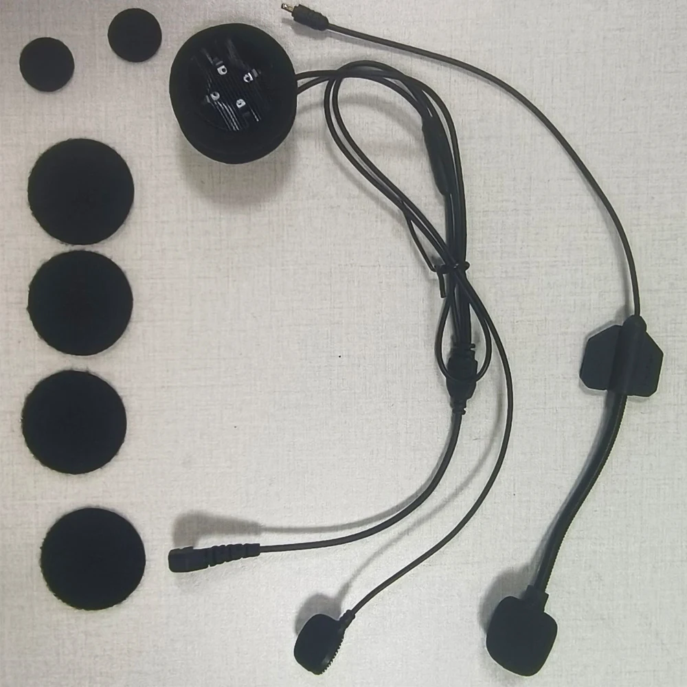 Freedconn Earphone keras Aksesori Sepeda Motor, Earphone keras cocok untuk KY Pro R1 Pro R1 plus Tmax Pro interkom helm