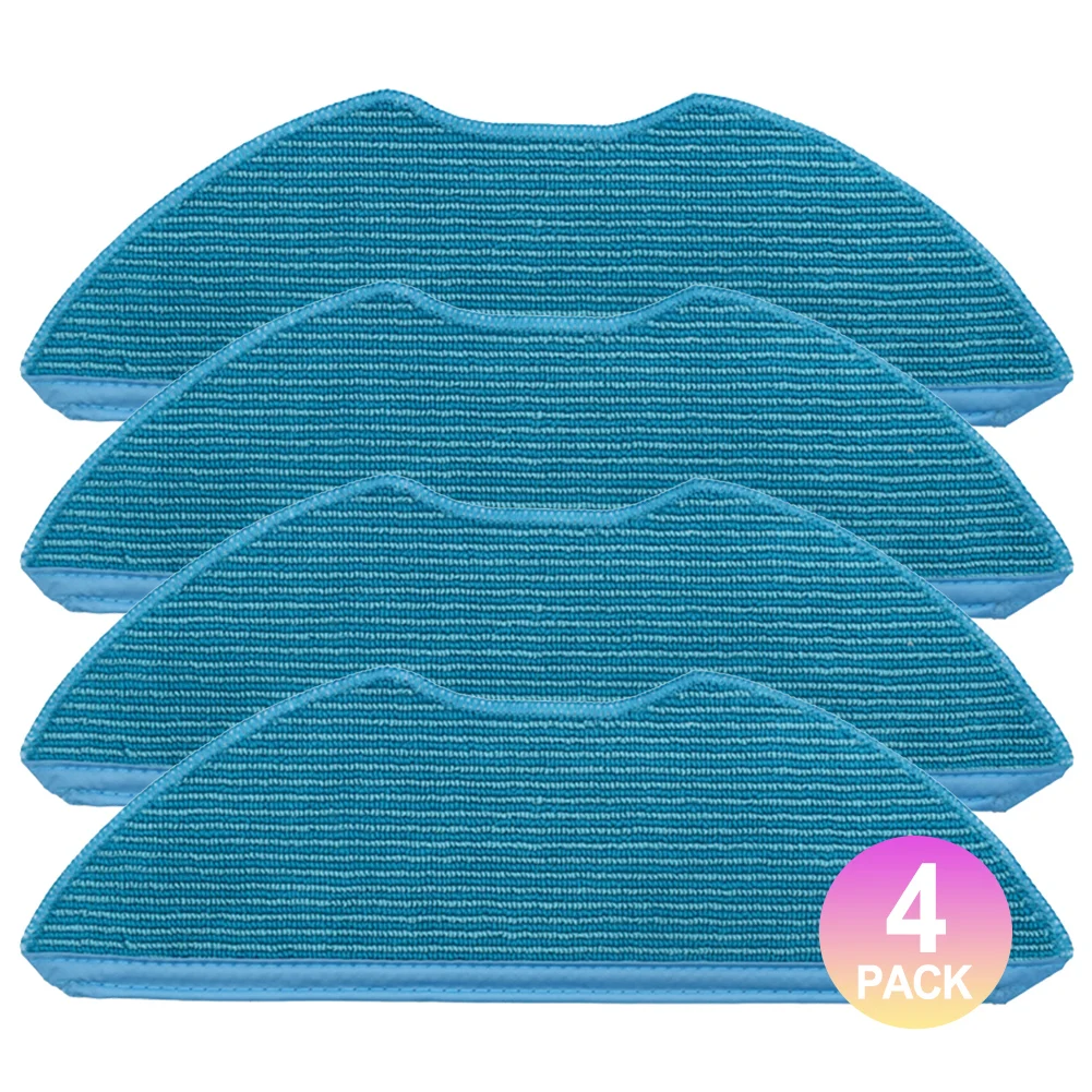 Mop Cloths For HomeRun 2000 & 3000 Series Robot Vacuums Gentle&Effective Replacement Robot Sweeper Spare Part
