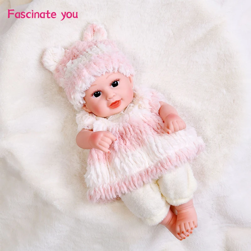 

NEW 30cm Sleeping Reborn Doll 12 Inches Lifelike Newborn Baby Kids Anti-Stress Doll ToyChildren Accompany Dolls gift DIY