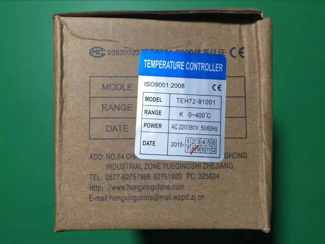 HX Liuzhou Hongxing Instrument Factory TEH72-91001 Henglian Oven Electric Oven Temperature Controller 72*72 Size 220V 380V Gener