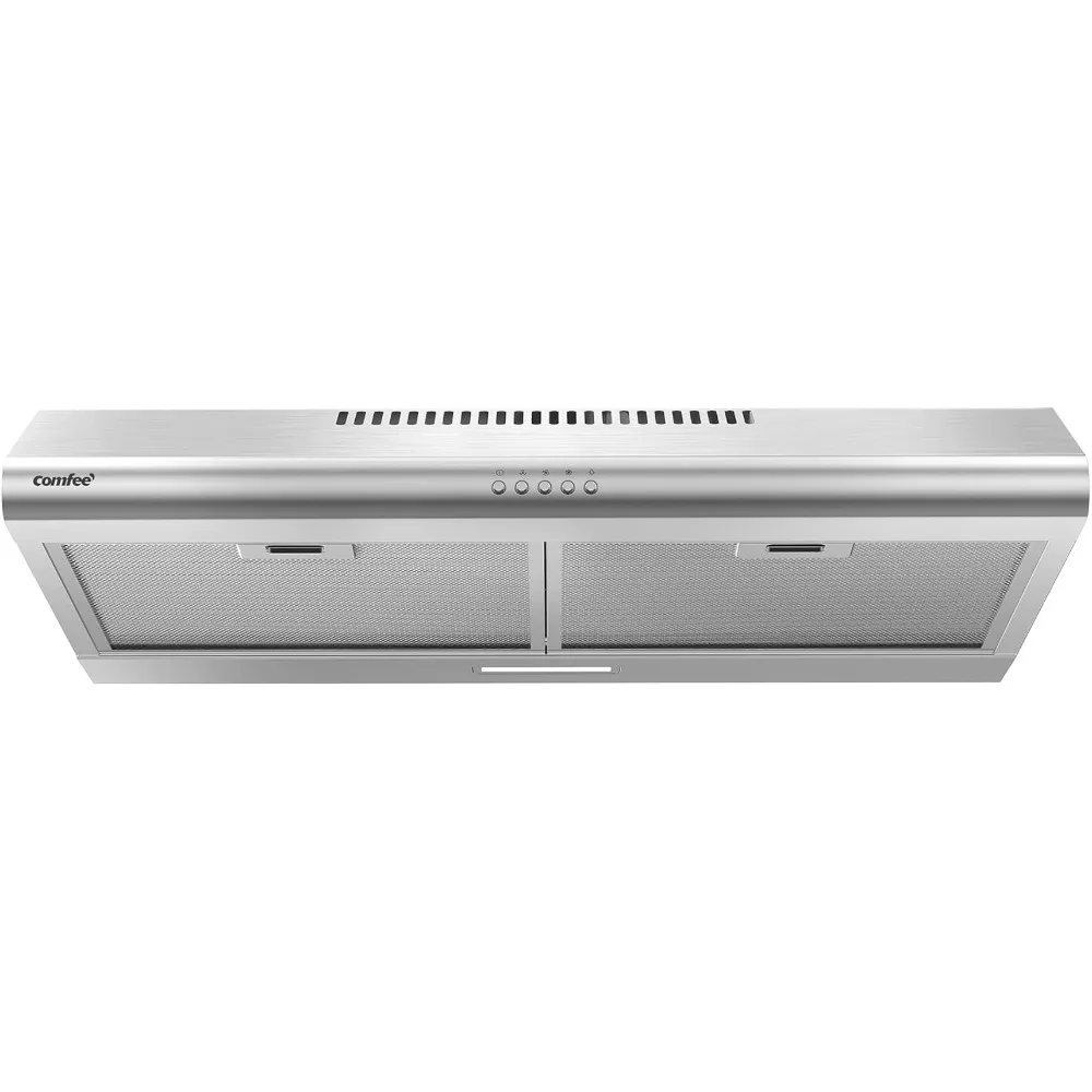 

Comfee CVU30W4AST 30 inch Under Cabinet Ducted/Ductless Convertible Slim Vent Durable Stainless