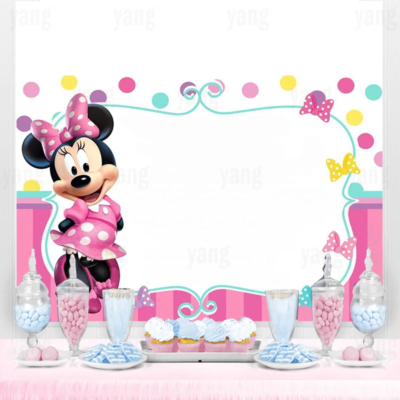 Фон для фотосъемки «Минни Микки Маус»
