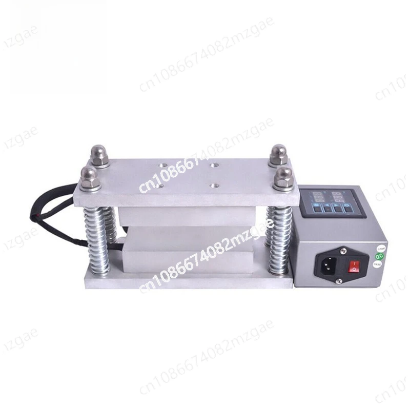 Max 20 Ton Pressure 7.5x15cm Double Rosin Heat Press Plates with TC Digital Control Frame Flower Wax Oil Extraction Machine Kit