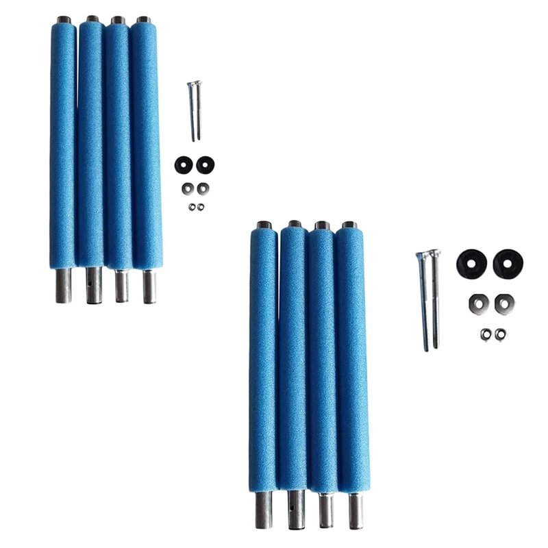 

Trampoline Poles Replacement,With Trampoline Poles Anti-Collision Protector,With Screws Enclosure Straight Tube