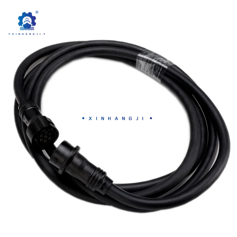 Wire Harness Extension 7 Pin 9.8FT (3m) For Yamaha Outboard Motor 703 Remote Control Box 688-82586