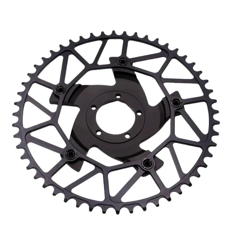 GUSTAVO Electric Bike Chainring Compatibility BAFANG BBSHD M625 1000W Mid Drive Motor 46T/48T/50T/52T view 2