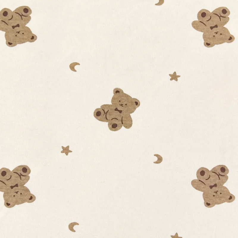 ABDL 大人用ベビー風プリントレッグパンツ 寝間着 純綿フットラップ ゴムウエストパンツ DDLG ソフト薄手ゆったりパンツ