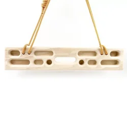 Indoor Rock Climbing Hangboard Strength Rock Board Finger Back shoulder training Pull Up Fingerboard Easy to Carry