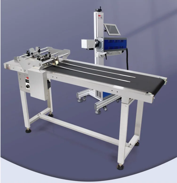Hot Selling High Quality Automatic Coding Machine Paging Machine with Conveyor